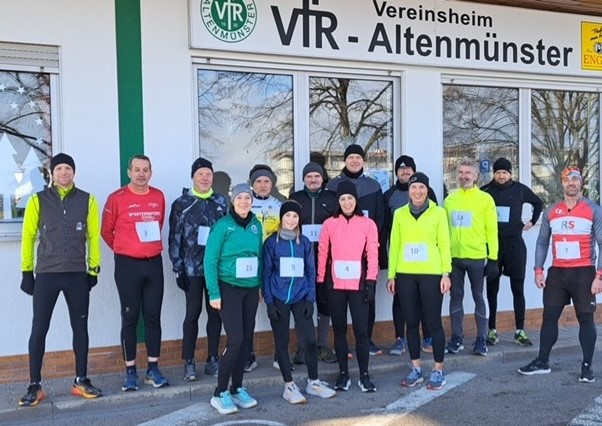 Eiskalter Silvesterlauf