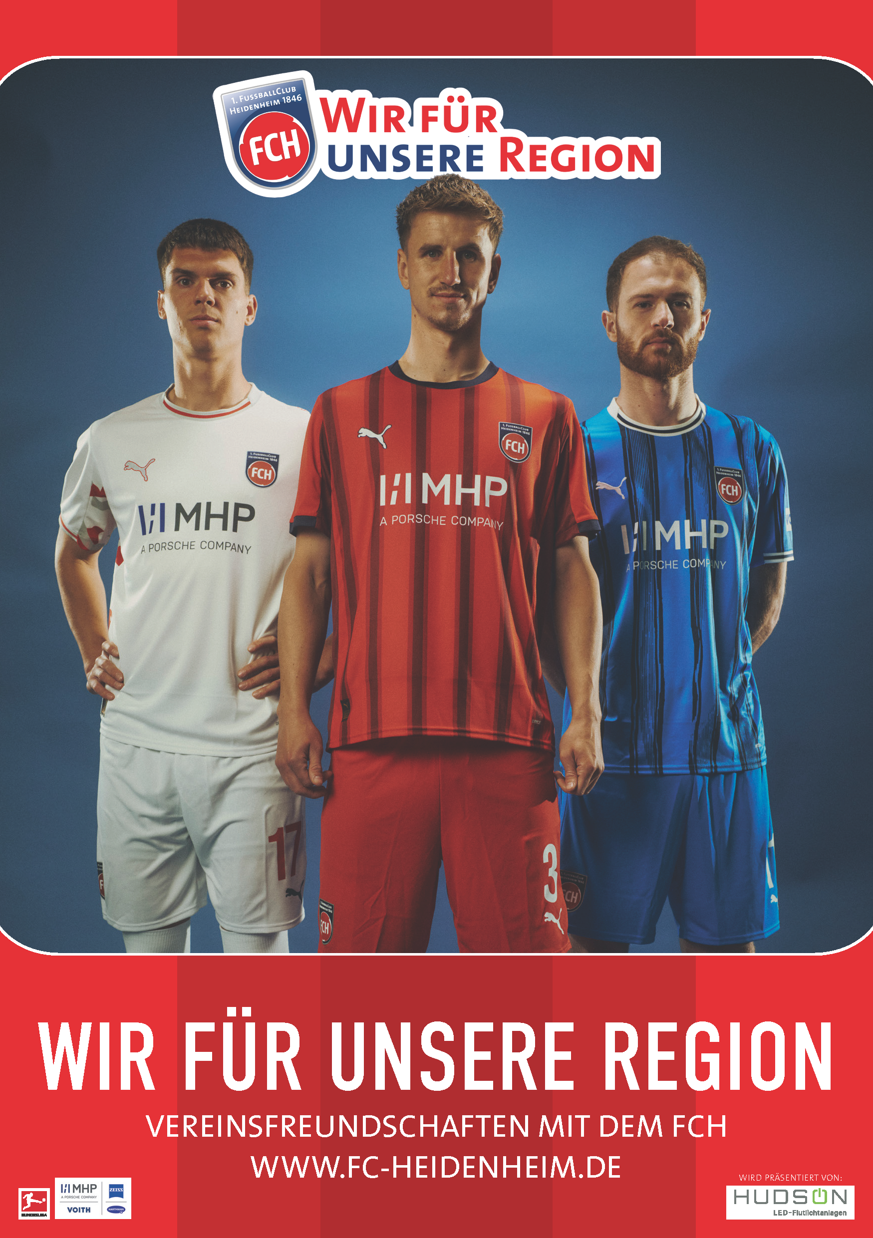 „Wir für unsere Region“ – Der 1. FC Heidenheim 1846 hat mittlerweile 250 offizielle Vereinsfreundschaften mit Amateurvereinen geschlossen