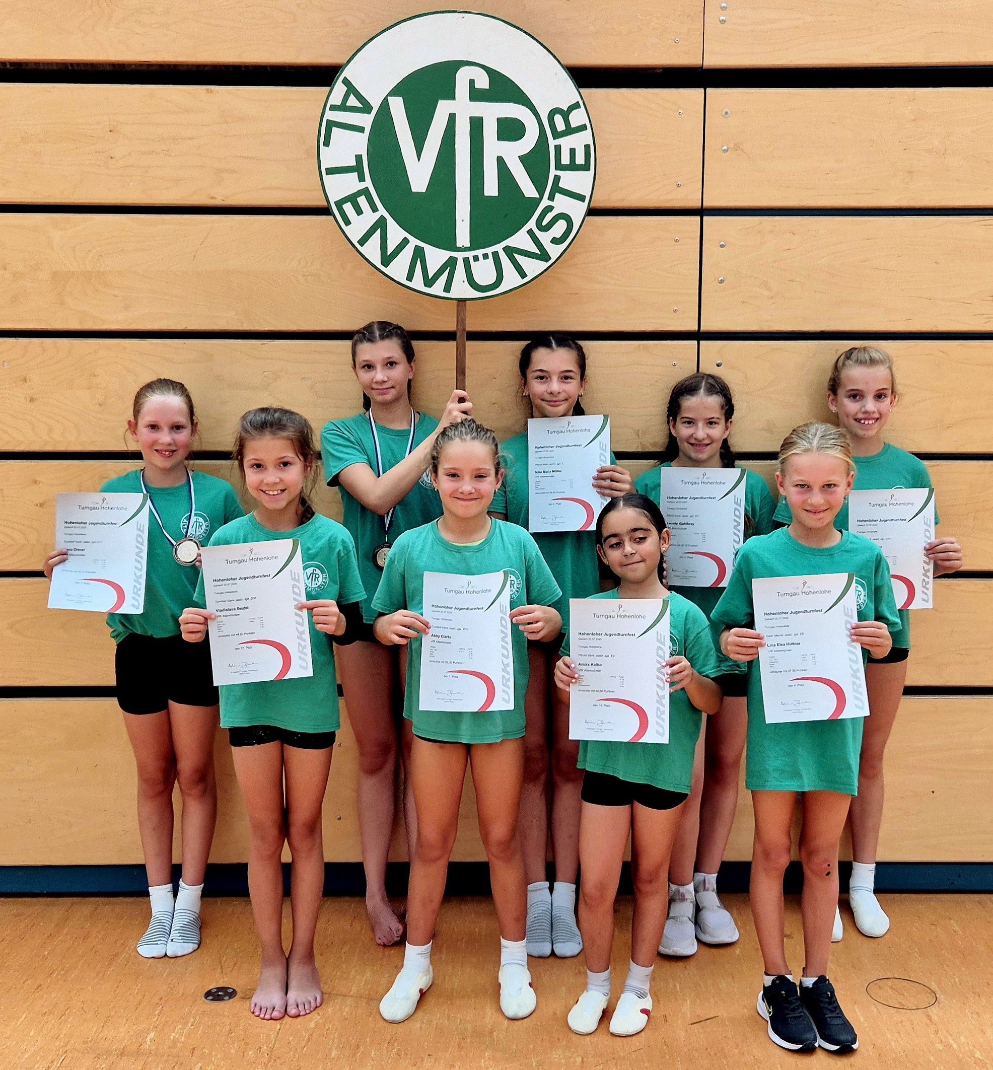 2 Mal Bronze beim Hohenloher Jugendturnfest