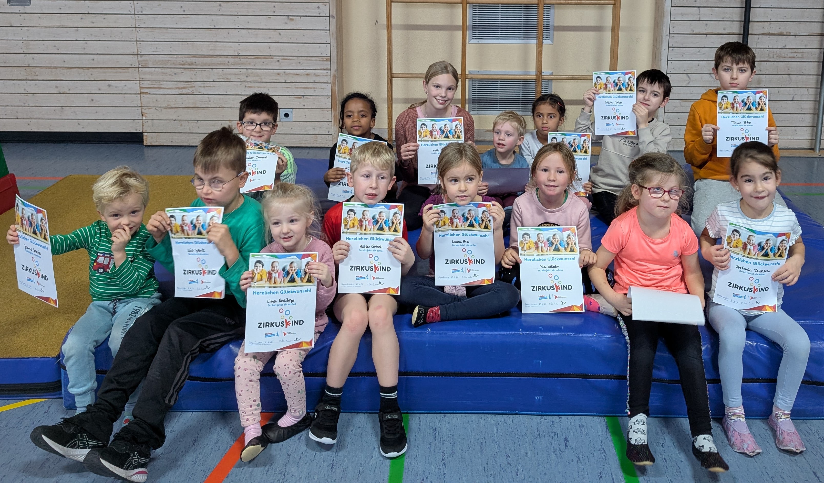 Gelungenes Kinderturnabzeichen