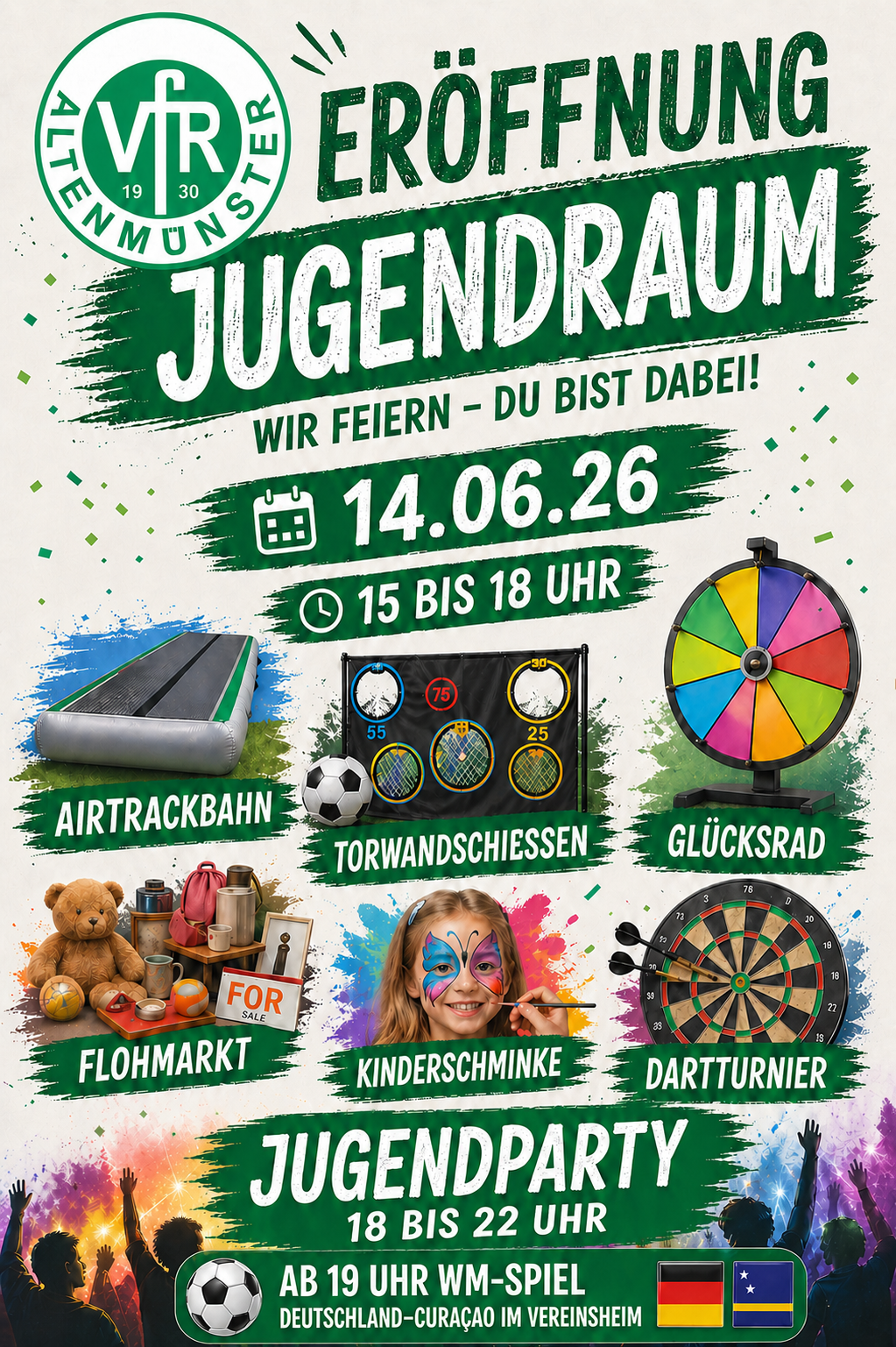 Eröffnung Jugendraum