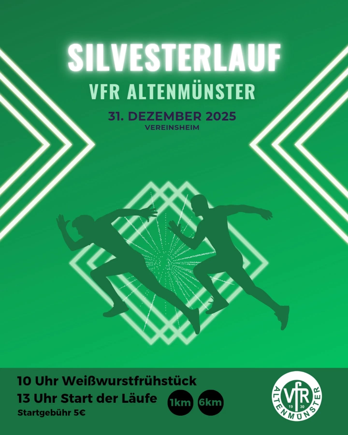 Traditioneller Silvesterlauf